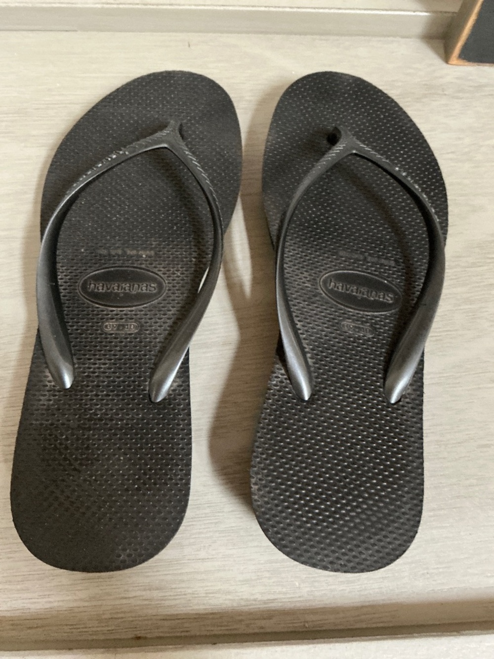 Havaianas flip flop 39/40 black